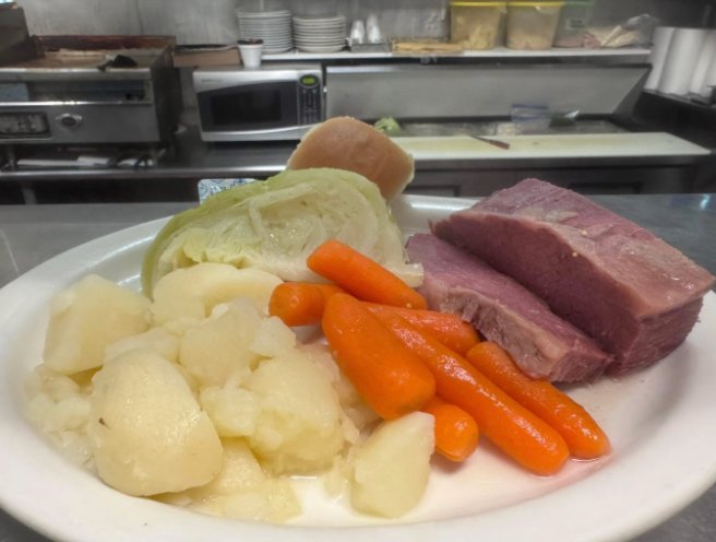 Corned beef and cabbage