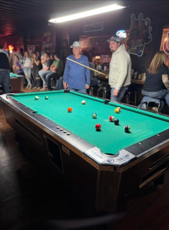 Pool table at Journey's End